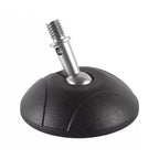 BEXIN GSF68-S Tripod 3/8 inch Stainless Steel Foot Spikes Plastic Foot Pad, GSF68-S