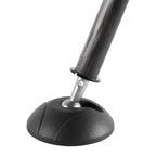 BEXIN GSF68-S Tripod 3/8 inch Stainless Steel Foot Spikes Plastic Foot Pad, GSF68-S