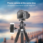 BEXIN RC334 Portable Collapsible Carbon Fiber Camera Tripod with K44 Panoramic BallHead, RC334+K44