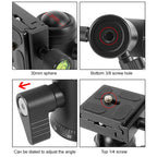 BEIXIN QB-30  360 Degree Rotation Panorama Metal Ball Head with Quick Release Plate, QB-30