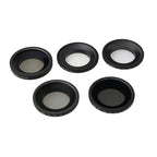For Xiaomi Xiaoyi Yi II 4K Sport Action Camera Proffesional 34mm Lens Filter(CPL + UV + ND4+ ND2 + Star 6), 5 in 1