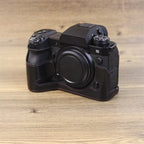 For Fujifilm XH2S 1/4 inch Thread PU Leather Camera Half Case Base, For Fujifilm XH2S