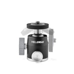 YELANGU LW-A01 Panoramic Metal Tripod Ball Head Adapter, LW-A01