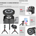 YELANGU LW-A01 Panoramic Metal Tripod Ball Head Adapter, LW-A01