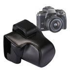 Full Body Camera PU Leather Case Bag with Strap for Canon EOS M5, For EOS M5