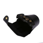 Full Body Camera PU Leather Case Bag with Strap for Canon EOS M5, For EOS M5
