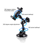 27cm Single Suction Cup Articulating Friction Magic Arm Phone Clamp Mount, 27cm