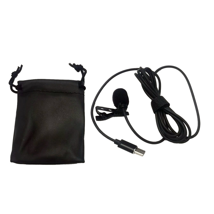 For Insta360 ONE R Lavalier Clip Type-C Recording Microphone, For Insta360 ONE R