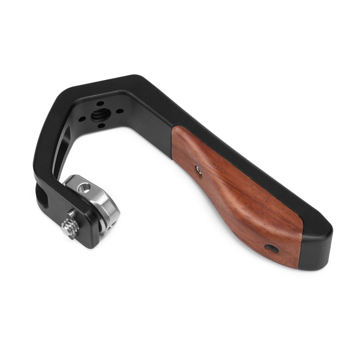 YELANGU LW-B01-3 Handheld Video Stabilizer Top Handle with Cold Shoes for LW-B01 Cage, LW-B01-3