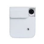 For FUJIFILM instax mini 12 Full Body Leather Case Camera Bag with Strap