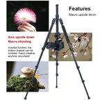 TRIOPO Oubao A-308S Adjustable Portable  Aluminum Alloy Tripod with Ball Head for SLR Camera, A-308S