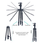 TRIOPO Oubao A-308S Adjustable Portable  Aluminum Alloy Tripod with Ball Head for SLR Camera, A-308S