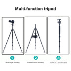 TRIOPO Oubao A-308S Adjustable Portable  Aluminum Alloy Tripod with Ball Head for SLR Camera, A-308S