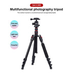 TRIOPO Oubao A-208S Adjustable Portable  Aluminum Alloy Tripod with Ball Head for SLR Camera, A-208S