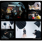 FEELWORLD FSP60 60cm Parabolic Softbox Quick Release Diffuser with Bowens Mount, FSP60 60cm