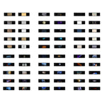 Godox AK-S 60 in 1 Transparencies Collection Full Slide Set for Godox AK-R21 Projection Kit, AK-S