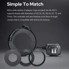 Godox ML-150II On-camera Macro Ring Flash Light with 8 Different Size Adapter Rings, ML-150II