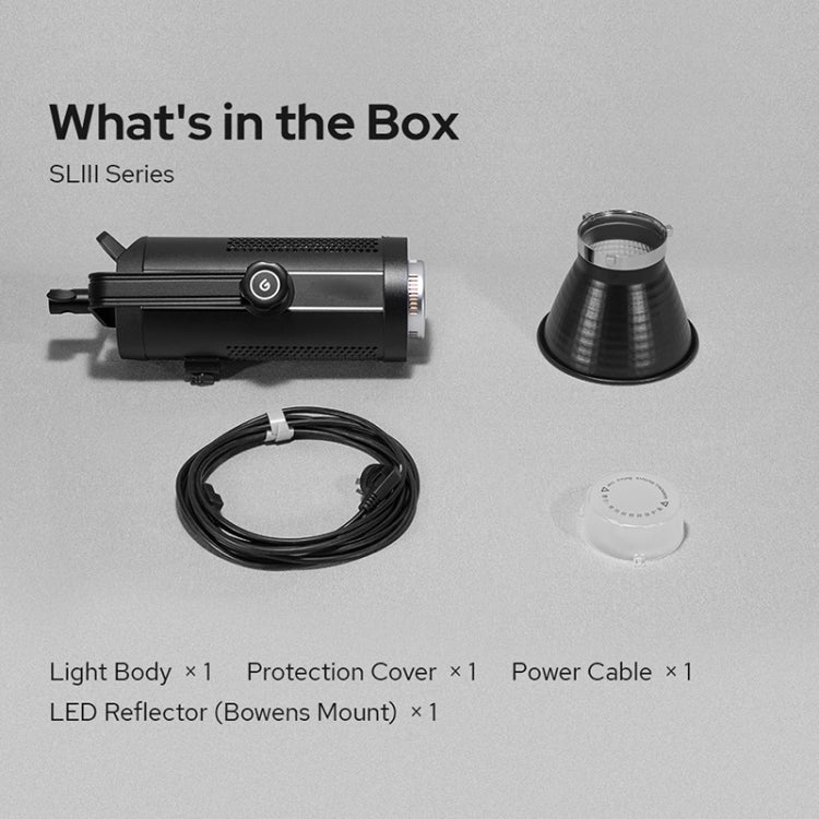 Godox SL150IIIBi 160W Bi-Color 2800K-6500K LED Video Light, SL150IIIBi