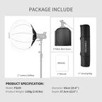 FEELWORLD FSL65 65cm Lantern Softbox Quick Release Diffuser with Bowens Mount, FSL65 65cm