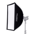 FEELWORLD FSR90 60x90cm Rectangular Softbox Quick Release Bowens Mount Diffuser, FSR90 60x90cm