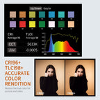FEELWORLD FL225B 225W Bi-color Point Source Video Light, Bluetooth APP Control, FL225B