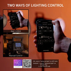 FEELWORLD FL225B 225W Bi-color Point Source Video Light, Bluetooth APP Control, FL225B