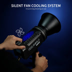 FEELWORLD FL225D 225W Daylight Point Source Video Light, Bluetooth APP Control, FL225D