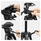 3388 1.3m Portable Phone Live Selfie Tripod DV SLR Camera Stand, 3388 1.3m