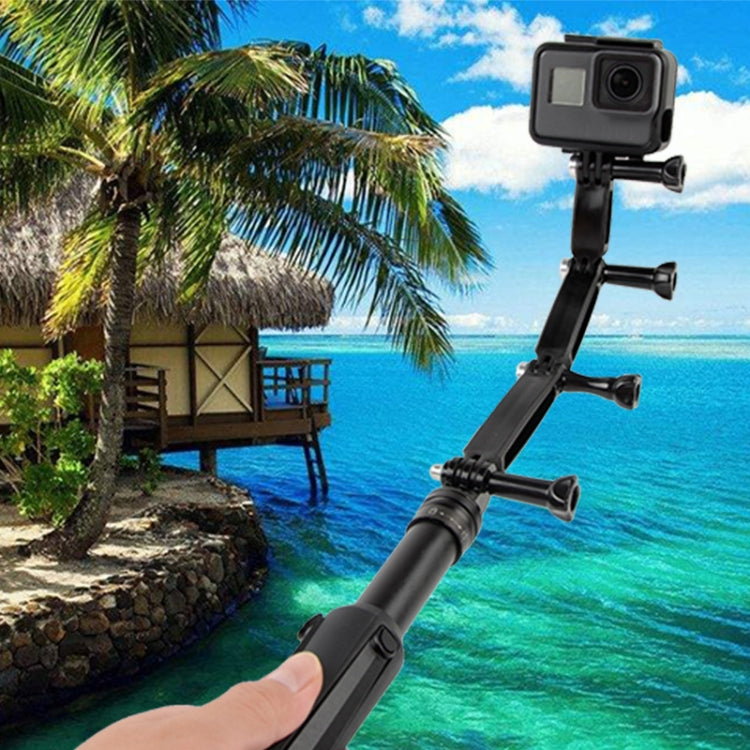 3 in 1 Joint Aluminum Extension Arm Grip Extenter for DJI, Insta360, GoPro and Other Action Cameras, 3 in 1
