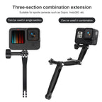 Joint Aluminum Extension Arm Grip Extenter for DJI, Insta360, GoPro and Other Action Cameras, Length: 8.8cm, 8.8cm