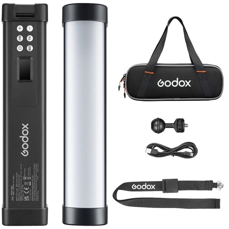 Godox WT25D Waterproof Tube Light  25cm White Light Photo Video Fill Light, WT25D