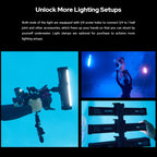Godox WT40D Waterproof Tube Light 40cm White Photo Video Fill Light, WT40D