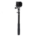 30-93cm Grip Foldable Tripod Holder Multi-functional Selfie Stick Monopod for DJI, Insta360, GoPro and Other Action Cameras, Phones, Length: 30-93cm