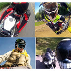 Helmet Front Mount Bundle Set for GoPro, Insta360, DJI and Other Action Cameras, Mount Bundle Set