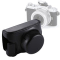 Full Body Camera PU Leather Camera Case Bag with Strap for Panasonic Lumix GF7 / GF8 / GF9 (12-32mm / 14-42mm Lens), For Lumix GF7