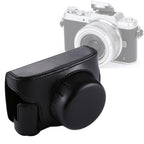 Full Body Camera PU Leather Camera Case Bag with Strap for Panasonic Lumix GF7 / GF8 / GF9 (12-32mm / 14-42mm Lens), For Lumix GF7