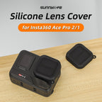 For Insta360 Ace Pro 2 Sunnylife Silicone Lens Cap Protector Lens Cover, For Insta360 Ace Pro 2 / 1
