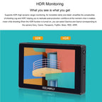 FEELWORLD SH7 7-inch Ultra Bright 2200nit On-camera Monitor SDI HDMI Cross Conversion