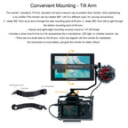 FEELWORLD SH7 7-inch Ultra Bright 2200nit On-camera Monitor SDI HDMI Cross Conversion