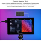 FEELWORLD SH7 7-inch Ultra Bright 2200nit On-camera Monitor SDI HDMI Cross Conversion
