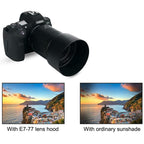 ET-77 Lens Hood Shade for Canon RF 85mm f/2 Macro IS STM Lens, ET-77