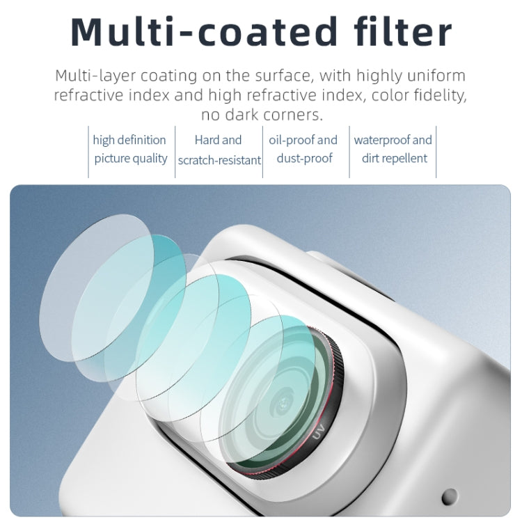 For Insta360 GO 3S STARTRC MCUV Camera Lens Filter, MCUV