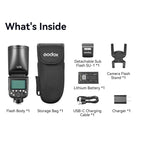 Godox V1Pro TTL Li-ion Round Head Camera Flash Light
