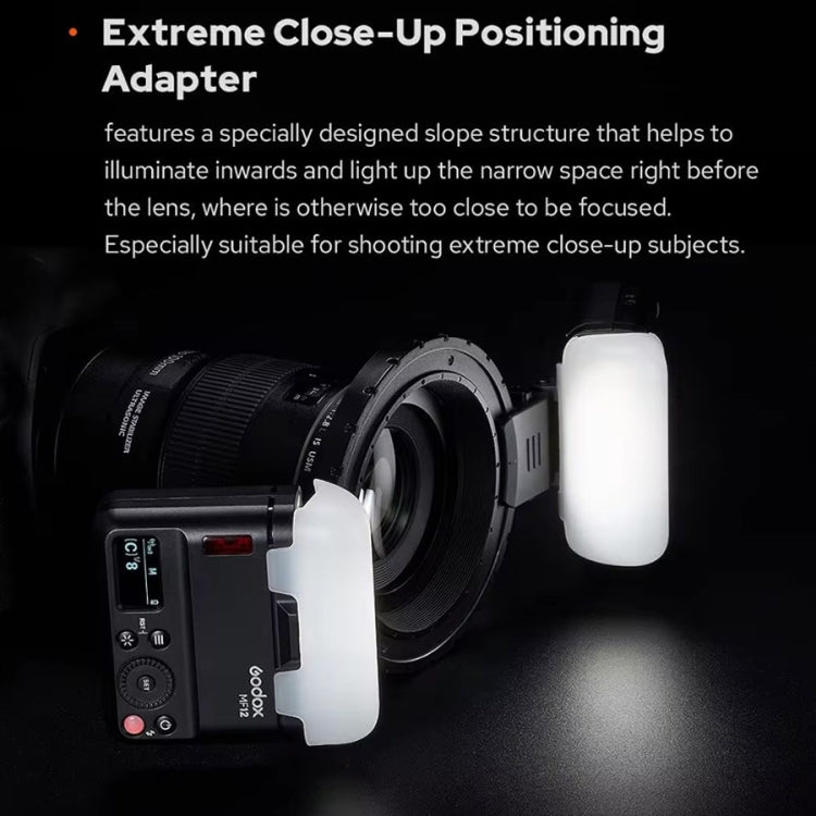 Godox MF12-K2 Macro Flash 2-Light Kit 2.4 GHz Wireless Control Light, MF12-K2