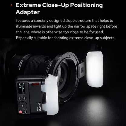 Godox MF12-K2 Macro Flash 2-Light Kit 2.4 GHz Wireless Control Light, MF12-K2