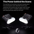 Godox MF12-K2 Macro Flash 2-Light Kit 2.4 GHz Wireless Control Light, MF12-K2