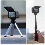 For DJI Osmo Action 5 Pro / 4 / 3 Sunnylife Protective Case Frame Mount Adapter Sun Hood Housing Case, For DJI Osmo Action 5 Pro / 4 / 3