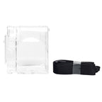 For FUJIFILM Instax mini 99 Crystal Hard Case Camera Bag with Shoulder Strap, For FUJIFILM Instax mini 99