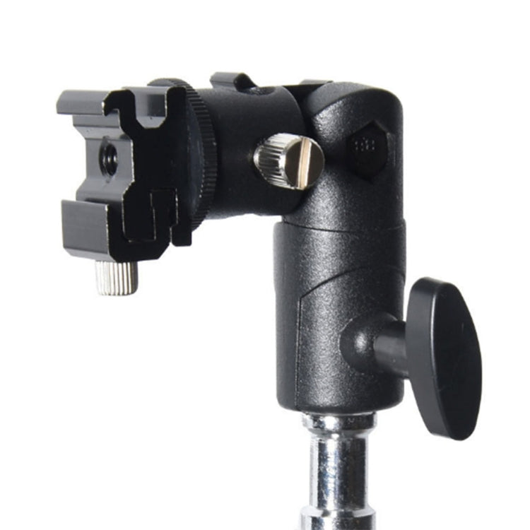 E Type Multifunctional Flash Light Stand Umbrella Bracket, Max Load: 3kg, E-bracket