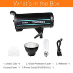 Godox QS1200II Strobe Studio Flash Light 1200Ws Bowens Mount High Speed Flash, QS1200II